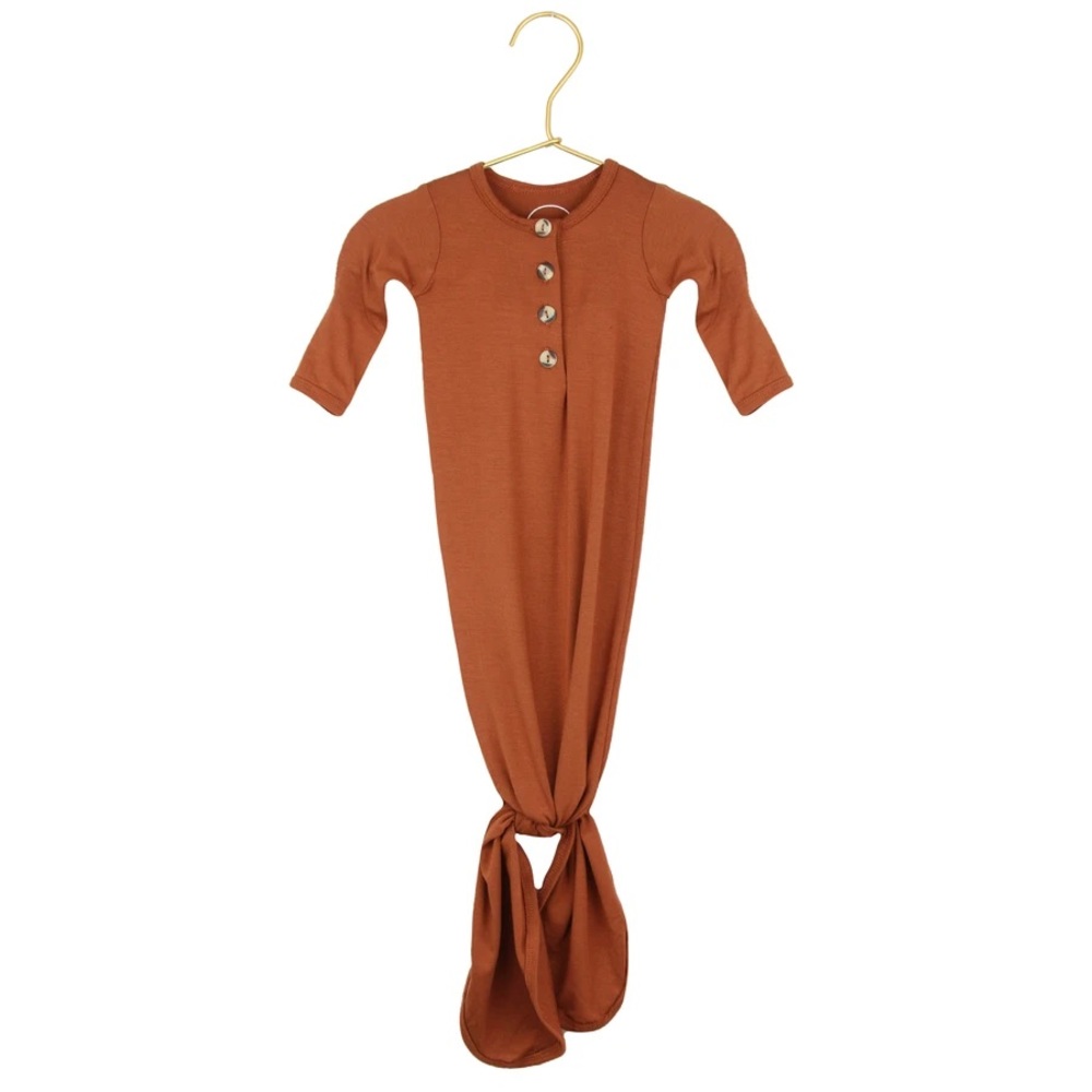 *SALE* Raleigh Knotted Gown // Newborn Baby Outfit